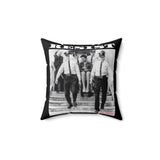RESIST-WHITE THROW PILLOW