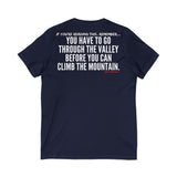 VALLEY UNISEX V NECK T SHIRTS