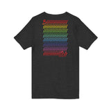 BIIIIIITCH RAINBOW UNISEX  V-NECK T-SHIRTS