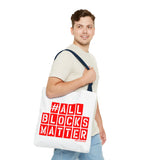 #AllBlocksMatter Tote Bag - Empowering AOP Design for Activism