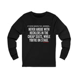 HECKLERS UNISEX LONGSLEEVE T-SHIRT