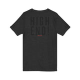 HIGH END BLACK UNISEX V-NECK T-SHIRTS