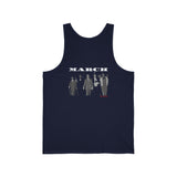 MARCH - WHITE UNISEX TANK TOP
