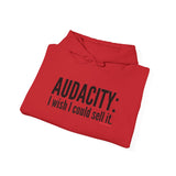 Audacity_Black UNISEX HOODIE