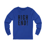 HIGH END BLACK UNISEX LONG SLEEVE T-SHIRTS