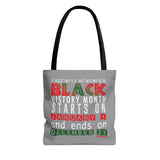 FRIENDLY REMINDER TOTE BAG