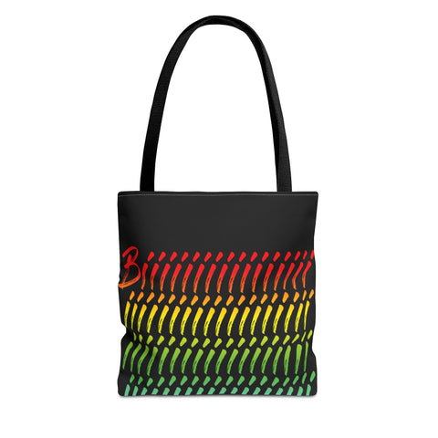 BIIIIIITCH RAINBOW TOTE BAG