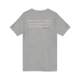 TAKE A DEEP BREATH UNISEX V-NECK T-SHIRT