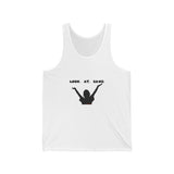 LOOK AT GAWD WHITE UNISEX TANK TOP