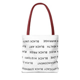 BLACK MAGIC - BLACK LETTERS TOTE BAG