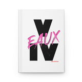 V EAUX IV - BLACK W/ PINK EAUX JOURNAL
