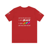 BLACK GAY FUP WHITE UNISEX SHORT SLEEVE T-SHIRTS
