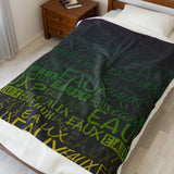EAUX - RAINBOW PLUSH BLANKET