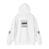REACH FOR SOMETHING BLACK GOLD UNISEX HOODIE