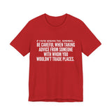 TRADING PLACES UNISEX SHORT SLEEVE T-SHIRT
