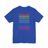BIIIIIITCH RAINBOW UNISEX SHORT SLEEVE T SHIRTS