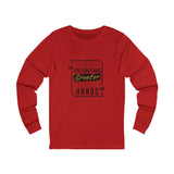REACH FOR SOMETHING BLACK GOLD UNISEX LONGSLEEVE T-SHIRTS