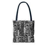 EAUX WHITE TOTE BAG
