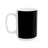 HECKLERS CERAMIC MUG - BLACK 110Z, 150Z