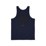 HIGH END BLACK UNISEX TANK TOP