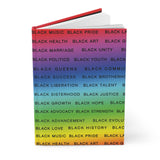 BLACK MAGIC RAINBOW BLACK  JOURNAL