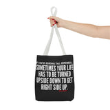 UPSIDE DOWN TOTE BAG
