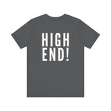 HIGH END WHITE UNISEX SHORT SLEEVE T-SHIRTS
