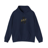 V EAUX IV- BLACK W/ GOLD EAUX UNISEX HOODIE