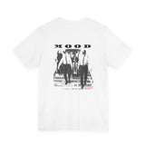 MOOD - WHITE UNISEX SHORT SLEEVE SHIRT