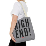 HIGH END BLACK TOTE BAG