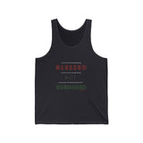 BLACK MAN RBG UNISEX TANK TOP