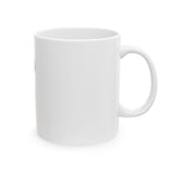 RESIST FIST CERAMIC MUG - WHITE 11OZ