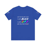 BLACK GAY FUP WHITE UNISEX SHORT SLEEVE T-SHIRTS