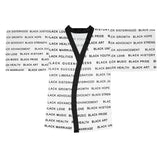 BLACK MAGIC - BLACK LETTERS KIMONO