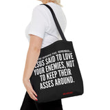JESUS SAID TOTE BAG