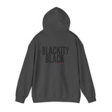 BLACKITY BLACK - BLACK UNISEX HOODIE