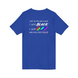 BLACK GAY FUP WHITE UNISEX V-NECK T-SHIRTS