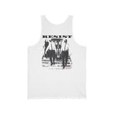 RESIST-BLACK UNISEX TANK TOP
