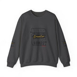 REACH FOR SOMETHING BLACK GOLD UNISEX SWEATSHIRTS