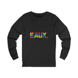 EAUX  RAINBOW UNISEX LONG SLEEVE T-SHIRTS