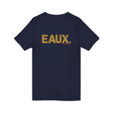 EAUX GOLD UNISEX V-NECK T-SHIRTS