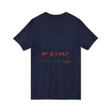 EAUX RBG UNISEX V-NECK T-SHIRTS