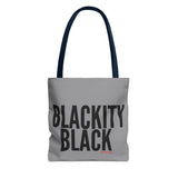 BLACKITY BLACK - BLACK TOTE BAG