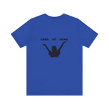 LOOK AT GAWD WHITE UNISEX SHORT SLEEVE