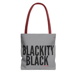 BLACKITY BLACK - BLACK TOTE BAG