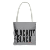 BLACKITY BLACK - BLACK TOTE BAG