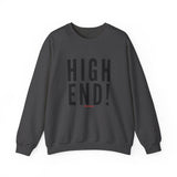 HIGH END BLACK UNISEX SWEATSHIRTS