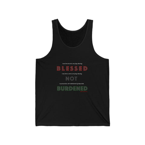 BLACK MAN RBG UNISEX TANK TOP
