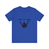 LOOK AT GAWD WHITE UNISEX SHORT SLEEVE