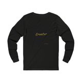 REACH FOR SOMETHING BLACK GOLD UNISEX LONGSLEEVE T-SHIRTS